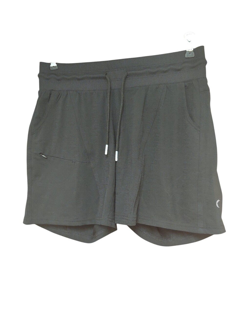 ZYIA Black Drawstring Athletic Shorts Size L